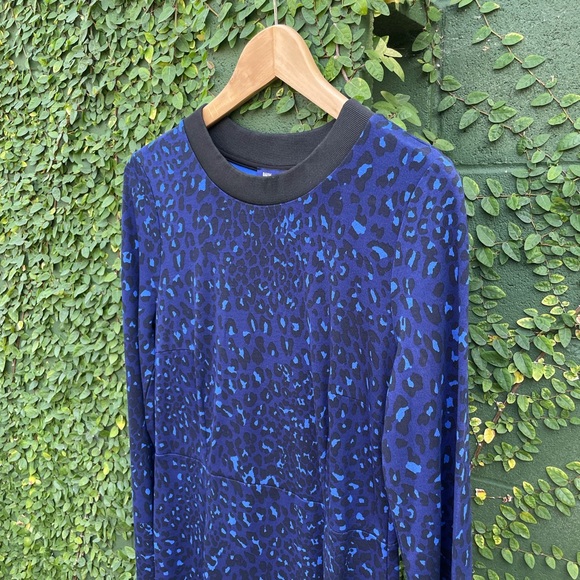NWT | Baum und Pferdgarten | Jaida Blue Leopard Dress | Size M - Picture 6 of 10